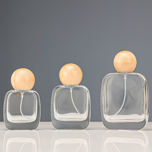 Botella de Perfume Transparente al por Mayor de 30ml 50ml 100ml, Botella Recargable con Pulverizador, Envase Cosmético Vacío para Perfume - Product Image 1