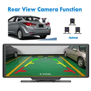 ZmecarAndroidカーラジオ10.26インチ232/4 64GBワイヤレスCarplay & Android Auto WIFI BTGPSポータブルスクリーンカーステレオ