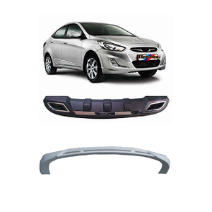 Matte Black Rear Lip Spoiler Wing For 2012-2017 Hyundai Accent Sedan - US Spec