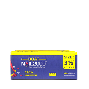 Anclajes Rectangulares de Zinc Dorado de 3.5 Pulgadas de Calidad Superior con Cabeza Sobredimensionada para Carpintería Marina Tradicional - Product Image 1