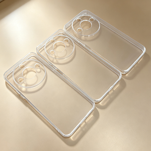 Funda Transparente de TPU para la Serie <span class=keywords><strong>Honor</strong></span> <span class=keywords><strong>X</strong></span> con Recorte Circular para Múltiples Lentes, Borde Recto, Cubierta Protectora Delgada, <span class=keywords><strong>Precio</strong></span> al por Mayor - Product Image 4