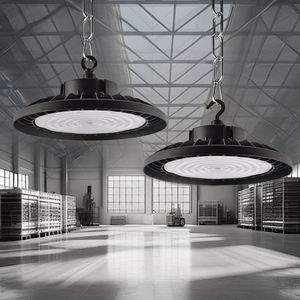 Lámpara <span class=keywords><strong>LED</strong></span> UFO de Alta Potencia, Impermeable IP65, para Centros Comerciales, Almacenes, Garajes, Minería, Proyectos de Iluminación Industrial - Product Image 1