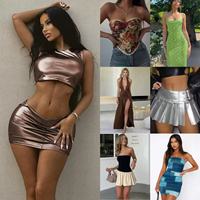 Venta al por mayor Venta caliente Casual Impreso Tops para las mujeres europeas y americanas Caja misteriosa de moda