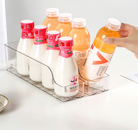 Plateau d'affichage réglable à ressort de bouteille Système de poussoir d'étagère en plastique Poussoir automatique de boisson