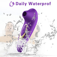 Wiederauf ladbarer Mini Size Clitoral Nipple Sucker Vibrator Brust saugen Klitoris Erotischer Stimulator Weiblicher Mastur bator