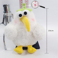 Mainan Burung Boneka Plush Kustom, Hewan Boneka Lembut yang Dipersonalisasi untuk Anak-Anak, Bayi, Hadiah Ulang Tahun, Hadiah Tidur, Hadiah Natal, CE OEM ODM