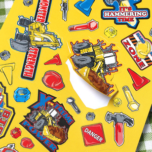 Venta al por Mayor de 302 Libros de Pegatinas Autoadhesivas para Camiones de Mercancías, Ideales para Recompensas Escolares, Manualidades DIY - Product Image 3