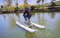 250x55Cm Durable 1.2mm PVC Gonflable Ponton Banane Tubes Bouée pour DIY Bateau Plate-Forme