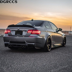 สปอยเลอร์ท้ายรถคาร์บอนไฟเบอร์2005-2013 M3 E92สไตล์ PSM 3ชุดสำหรับ3ชุด E92คูเป้ - Product Image 3
