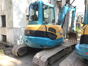   Mini-excavatrice KX161 certifiée EPA et CE, 6 tonnes, excavatrice sur chenilles KX155 U35 U55 à vendre - Product Image 3