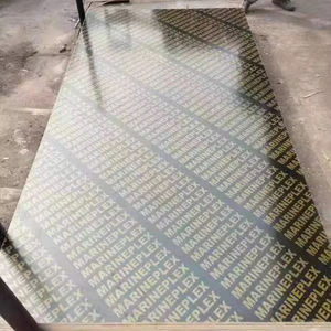 Contreplaqué filmé noir de 18 mm, feuille de bois dur, panneau de placage mélaminé, panneau de coffrage de construction marine E1, phénolique, <span class=keywords><strong>prix</strong></span> de gros - Product Image 4