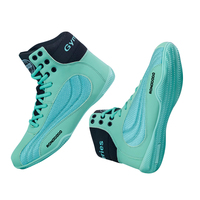 Chaussures d'entraînement de boxe souples et légères en gros, semelle extérieure en caoutchouc antidérapante, protection de la cheville, respirantes pour le dojo, achat en gros