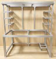 Banc de travail antistatique personnalisable en profilé aluminium à rainures en T 3060 4080 pour réparation informatique et électronique