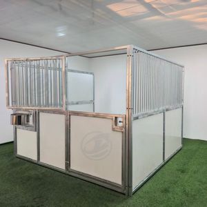 ม้าชุบสังกะสีแบบพกพาใช้กลางแจ้งคุณภาพสูงพร้อมหลังคาแบบคลาสสิก - Product Image 2