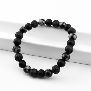 2026 Hot Selling Simple Popular Design Handmade <b>Beaded</b> <b>Bracelet</b> Titanium Steel Light Luxury Men's <b>Bracelets</b> Fashionable Jewelry - Product Image 2