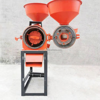 Moulin à maïs domestique, décortiqueuse de riz, décortiqueuse de riz à moteur diesel à vendre