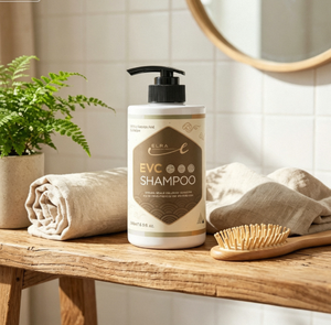 Shampooing ELRA Root Care 500ML, soin du cuir chevelu sain, faible pH, thérapie capillaire avec vitamine C, contrôle du sébum pour des cheveux doux et sains - Product Image 1