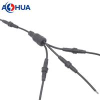 Solusi Konektor Kabel Daya Sinyal Data Robot, Konektor Pria Wanita, Kabel Tahan Air, Konektor Kabel DIY, Kabel Harness