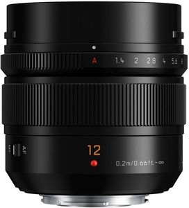 Objectif Panasonic LUMIX G Leica DG SUMMILUX, 12 mm, F1.4 ASPH., grand angle, professionnel, sans miroir, Micro Four Thirds - Product Image 5