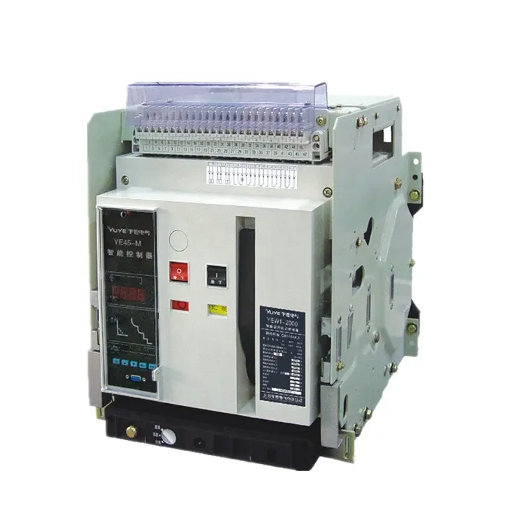 YUYE ACB 3P 4P Intelligent Universal Fixed Type or Drawer Type 1000A-6300A Circuit Breaker Manufacturers