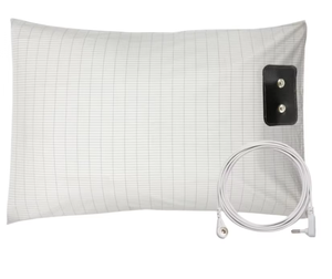 Taie d'oreiller en tissu tissé en fibre d'argent, protection <span class=keywords><strong>cage</strong></span> <span class=keywords><strong>de</strong></span> <span class=keywords><strong>Faraday</strong></span>, conductrice, réduction des CEM, pour <span class=keywords><strong>maison</strong></span> et hôpital - Vente directe usine - Product Image 1