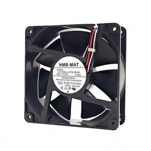 พัดลม NMB ของแท้4715KL-07W-B49สวิตช์พัดลมสื่อสาร0.26A 12038 DC48V 4715KL-07W-B49พัดลม NMB ดั้งเดิม12038 DC48V 0.26A - Product Image 2