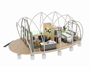 Tente hôtel <span class=keywords><strong>de</strong></span> luxe en forme <span class=keywords><strong>de</strong></span> cocon avec <span class=keywords><strong>salle</strong></span> <span class=keywords><strong>de</strong></span> <span class=keywords><strong>bain</strong></span> - Product Image 6