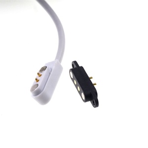 直印刷电路板电源充电线适配器2针弹簧加载连接器USB a型公磁性弹簧插针电缆 - Product Image 5