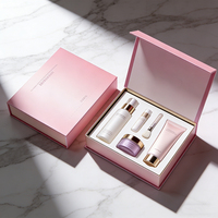 Boîte cadeau cosmétique portable personnalisée, écologique, biodégradable, haut de gamme, recyclable, fermeture magnétique, gaufrage quadricolore