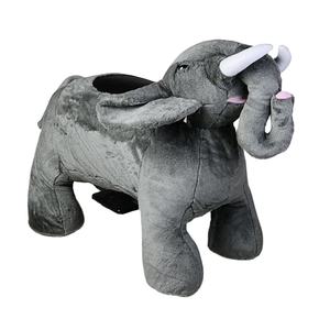 GM59 interior/exterior Dino juguete coche paseo 4 ruedas motorizado felpa batería Control parachoques caminar parachoques compras - Product Image 1