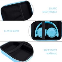 Étui de transport pour casque audio sans fil pour enfants, fabriqué en usine, pochette de rangement protectrice, sac, boîte