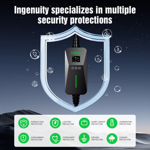 CALION Nuevo Cargador Portátil para Vehículos Eléctricos de Uso Doméstico 220-240V 16A 3.6KW IP54 Resistente al Agua Compatible con RFID/APP Certificado por ETL/FCC - Product Image 2