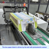 Machine d'emballage automatique pour boîtes de mouchoirs, de savon, de café et de tampons de coton cosmétiques