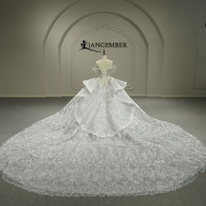 Gt26011 Nuevo Vestido de Novia Romántico con Falda Grande, Elegante y Sencillo, a la Moda, Jancember - Product Image 6