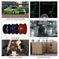 Jantes forgées NJQS 5x120 5x114.3 pour voitures, 18 19 20 21 pouces, monobloc bronze noir, jantes en alliage pour BMW Audi Tesla Model 3 concaves