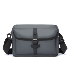 Sac bandoulière vintage style été pour homme, léger, en cuir PU imperméable, pour usage quotidien - Product Image 4