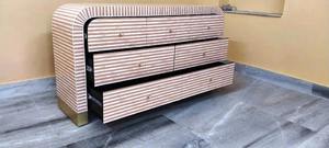 Commode à tiroirs en incrustation d'os écologique avec artisanat traditionnel pour la collection de meubles de maison en vrac - Product Image 5