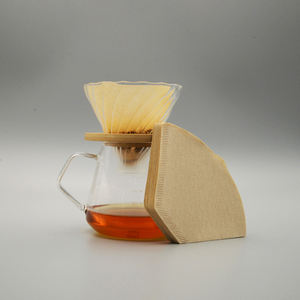 Filtre à café en papier en forme de U en PLA biodégradable 100% pâte de bois, en petite série, vente en gros personnalisée, <span class=keywords><strong>U103</strong></span> - Product Image 4