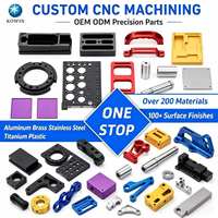 Pièces de rechange Cnc de haute précision Oem, bon marché, pièces en aluminium de Machine Cnc personnalisées