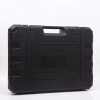 Kit d'outils électriques de 125 pièces avec perceuse sans fil et meuleuse d'angle, ensemble complet d'outils à main avec coffret en plastique pour la réparation à domicile et le bricolage