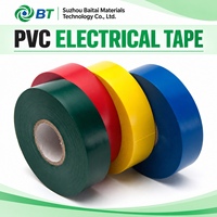 Ruban adhésif électrique en PVC, ruban d'isolation électrique pour l'enroulement des fils, la réparation des câbles, le regroupement et les applications industrielles