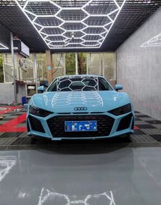 Kits de carrosserie en matériau PP pour <span class=keywords><strong>Audi</strong></span> <span class=keywords><strong>R8</strong></span> 2016-2021 Mise à niveau du pare-chocs avant pare-chocs arrière jupe latérale calandre centrale Kits de carrosserie d'embout d'échappement - Product Image 2