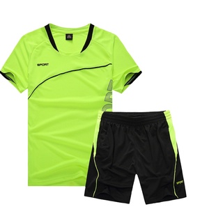 Jersey Sepak Bola Pria Lengan Pendek Cetak Digital Kustom Terlaris, Cepat Kering, 100% Poliester, Semua Musim - Product Image 2
