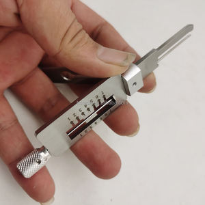 أداة فتح الأقفال المدنية 2 في 1 طراز SS328 لأقفال يالز ذات النقاط، أدوات قفل من الفولاذ المقاوم للصدأ للأبواب - Product Image 3