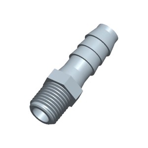 Conector Externo de Rosca JU Three Pagoda G1/2 para Manguera de Goma y Tuberías de Fluidos - Product Image 1