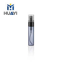 Botol Semprot Parfum Hitam Grosir Custom 3ml 5ml 15ml Mini Travel Portabel Transparan - MOQ10000PCS