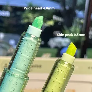 Ensemble de surligneurs permanents à paillettes fines, stylos à paillettes colorés de haute qualité en plastique, marqueurs pour étudiants, pour la mise en évidence et la peinture artistique - Product Image 3