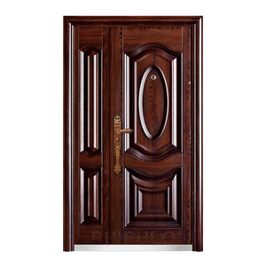 <span class=keywords><strong>Porte</strong></span> <span class=keywords><strong>d</strong></span>'<span class=keywords><strong>entrée</strong></span> extérieure en acier antivol économique Runwood PPD avec surface finie pour usage résidentiel - Product Image 4