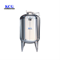Réservoir de stockage de vin en acier inoxydable, matériau en acier inoxydable 304 de qualité alimentaire, réservoir de fermentation du vin, équipement de fabrication du vin