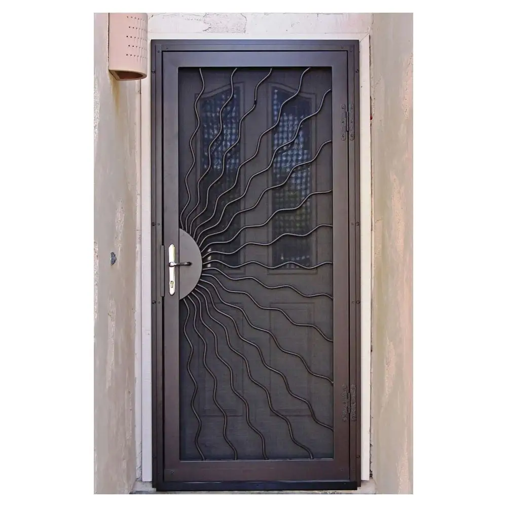 Prima Villa Entrance Iron Door Iron Kitchen Door Design Wrought Iron Double Door